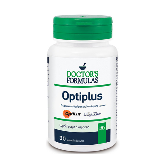 Doctor's Formulas Optiplus Συμπλήρωμα Διατροφής για τη Διατήρηση Φυσιολογικής Όρασης 30 κάψουλες
